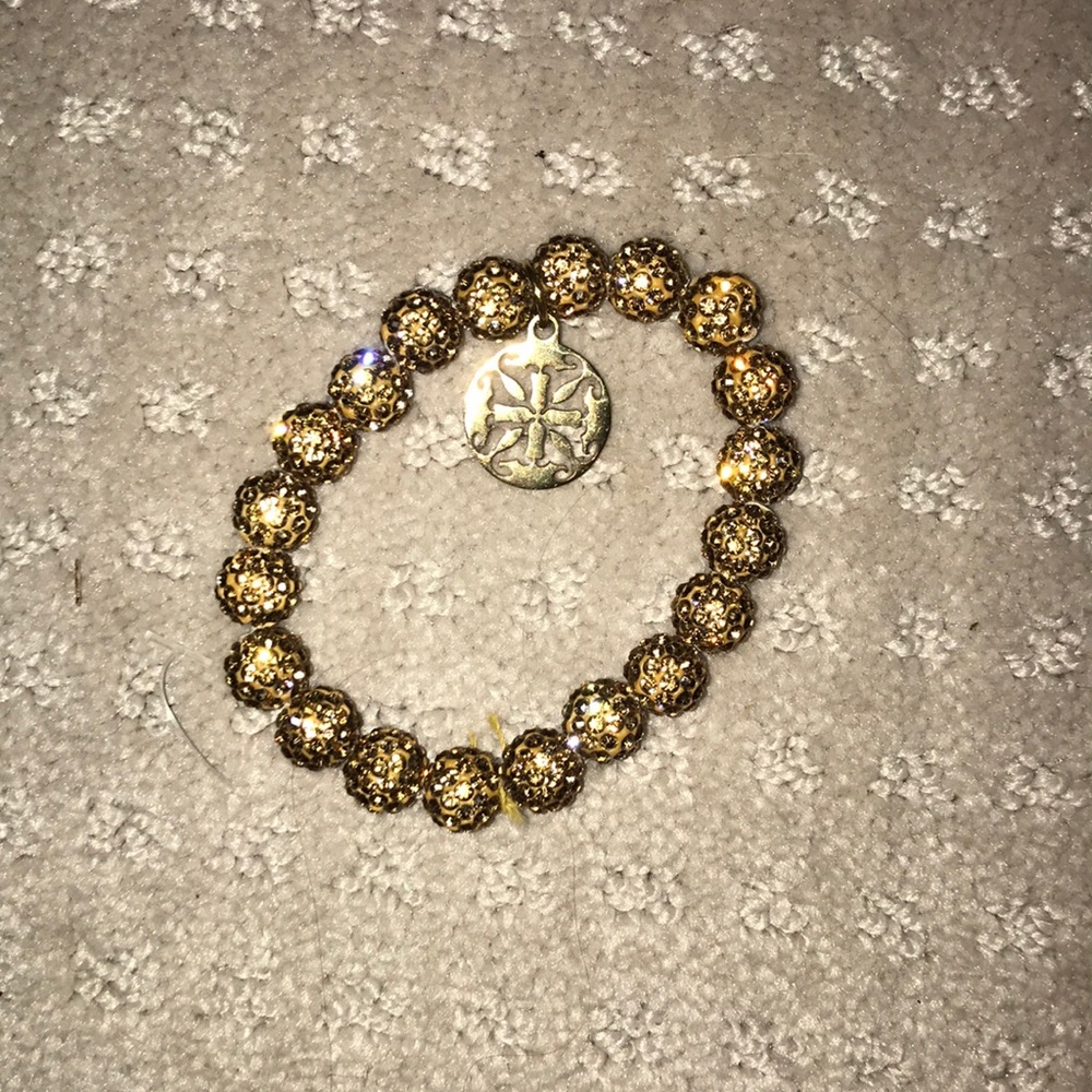 Gold Emerson Rustic Cuff Bracelet